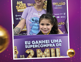 Ganhadores Aniversário Giassi - Giassi Sombrio