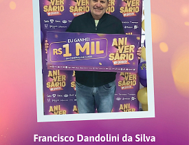 Ganhadores Aniversário Giassi - Giassi Tubarão Oficinas