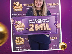 Ganhadores Aniversário Giassi - Giassi Tubarão Oficinas