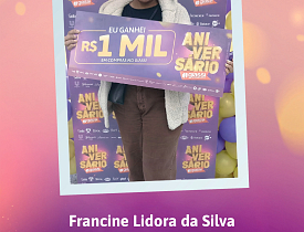 Ganhadores Aniversário Giassi - Giassi Tubarão Vila Moema