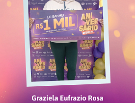 Ganhadores Aniversário Giassi - Giassi Tubarão Vila Moema