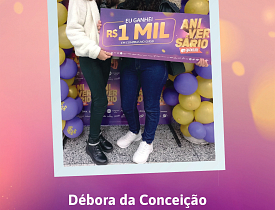 Ganhadores Aniversário Giassi - Giassi Tubarão Vila Moema