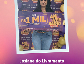 Ganhadores Aniversário Giassi - Giassi Tubarão Vila Moema