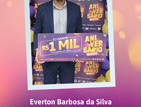 Ganhadores Aniversário Giassi - Giassi Tubarão Vila Moema