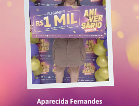 Ganhadores Aniversário Giassi - Giassi Tubarão Vila Moema