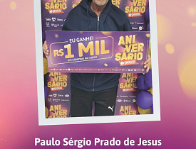 Ganhadores Aniversário Giassi - Giassi Tubarão Vila Moema