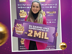 Ganhadores Aniversário Giassi - Giassi Tubarão Vila Moema