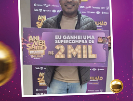 Ganhadores Aniversário Giassi - Giassi Tubarão Vila Moema
