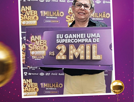 Ganhadores Aniversário Giassi - Giassi Tubarão Vila Moema