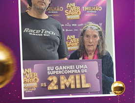 Ganhadores Aniversário Giassi - Giassi Tubarão Vila Moema