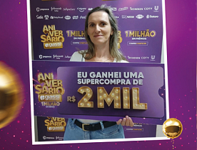 Ganhadores Aniversário Giassi - Giassi Tubarão Vila Moema