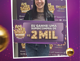 Ganhadores Aniversário Giassi - Giassi Tubarão Vila Moema