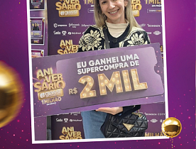 Ganhadores Aniversário Giassi - Giassi Tubarão Vila Moema