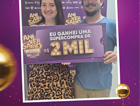 Ganhadores Aniversário Giassi - Giassi Tubarão Vila Moema
