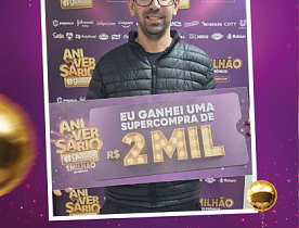 Ganhadores Aniversário Giassi - Giassi Tubarão Vila Moema