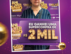 Ganhadores Aniversário Giassi - Giassi Tubarão Vila Moema