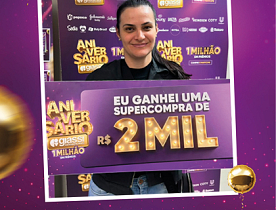 Ganhadores Aniversário Giassi - Giassi Tubarão Vila Moema