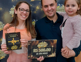 Ganhadores Aniversário Milionário - Giassi Araranguá Centro