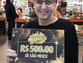 Ganhadores Aniversário Milionário - Giassi Criciúma Centro