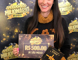 Ganhadores Aniversário Milionário - Giassi Içara