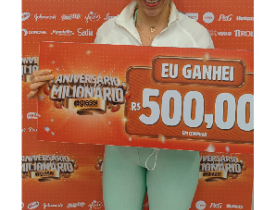 Ganhadores Aniversário Milionário - Giassi Joinville Bucarein
