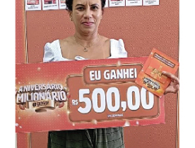 Ganhadores Aniversário Milionário - Giassi Palhoça