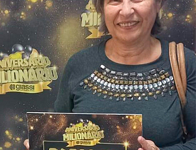 Ganhadores Aniversário Milionário - Giassi São José Areias