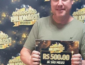 Ganhadores Aniversário Milionário - Giassi São José Areias