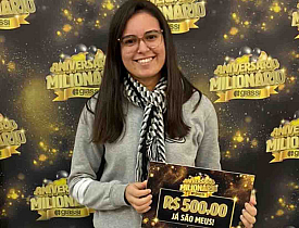 Ganhadores Aniversário Milionário - Giassi  Sombrio