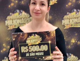 Ganhadores Aniversário Milionário - Giassi Tubarão Vila Moema