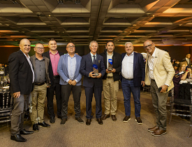 Giassi recebe cinco troféus no Prêmio Acats 2026