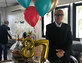 Zefiro Giassi completa 87 anos