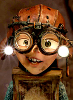 Os Boxtrolls na tela do cine 3D Giassi