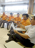 Equipe de hortifruti treinada no Giassi América