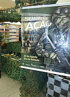 Exposição no Giassi Oficinas marca Dia do Soldado