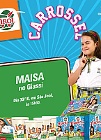 Maisa, a Valéria de Carrossel, no Giassi dia 30/10