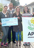 Apae de Araranguá recebe Troco Solidário