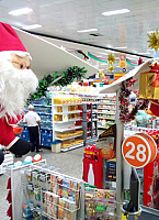 Lojas preparadas para o Natal