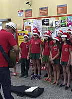 Ações e apresentações de Natal nas lojas