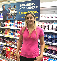 Cliente de Palhoça ganha R$ 1 milhão em promoção da Vigor