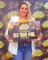 Ganhadores Aniversário Milionário - 100 MIL