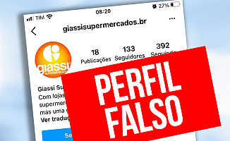 Golpe: perfil falso oferece premiações